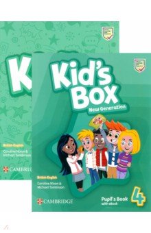 Kid's Box New Generation Level 4 Pupil's Book +Activity Book