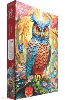 Puzzle-1000 Разноцветная сова Puzzle-1000 Разноцветная сова
