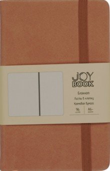 Блокнот Joy Book. Крем-брюле, 96 листов, А6, клетка Блокнот Joy Book. Крем-брюле, 96 листов, А6, клетка
