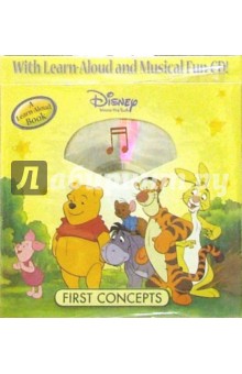  Winnie the Pooh. First Concepts (6  + CD)
