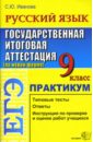 ЕГЭ. Русский язык. 9 класс. Государственная итоговая аттестация (по новой форме). Практикум