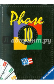 Настольная игра Фаза 10 Карты (Phase 10 Karten)