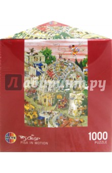  Puzzle-1000 "Пизанская башня", Crisp (29121)