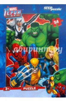  Step Puzzle-54 "Marvel",   (71105)
