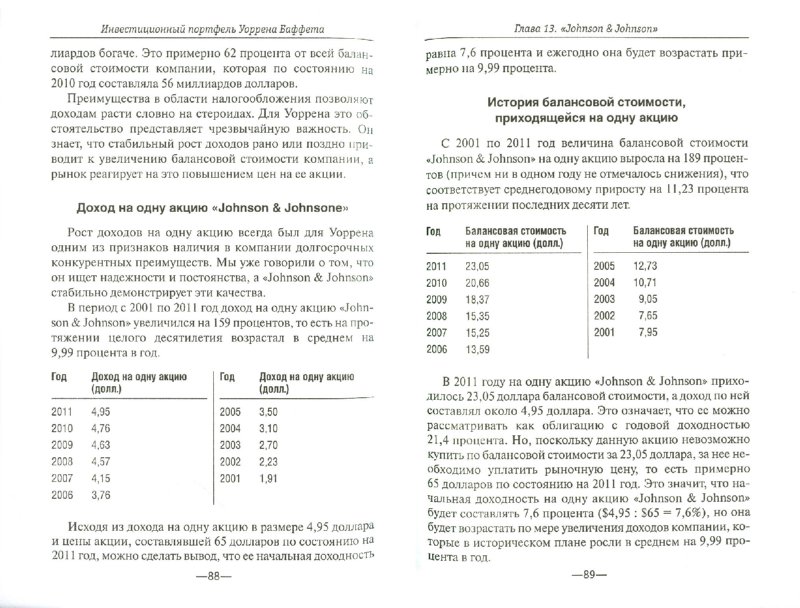 Источник: Лабиринт. книги Инвестиционный портфель Уоррена Баффета