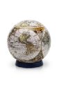 Настольная игра Старинная карта мира. Шаровый пазл 15 см 