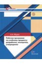 Рабочая программа по учебному предмету: разработка, экспертиза, утверждение. ФГОС