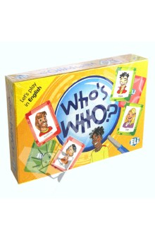 Настольная игра GAMES: WHO'S WHO? (Level: A2) Набор из 66 карточек