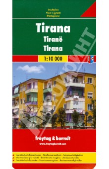  Tirana 1:10 000