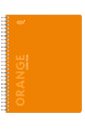  Тетрадь 96 листов, клетка "Orange" с пластиковой линейкой-разделителем (83317)