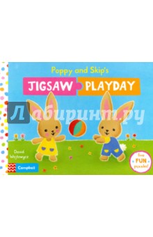 Wojtowycz David Poppy and Skip's Jigsaw Playday (board book)