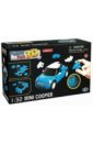 Настольная игра Mini Cooper матовый синий. 3D пазл