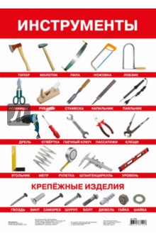 Плакат "Инструменты" (2686)