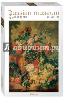 Step Puzzle-1000 "Ян ван Хейсум. Цветы и плоды" (79210)