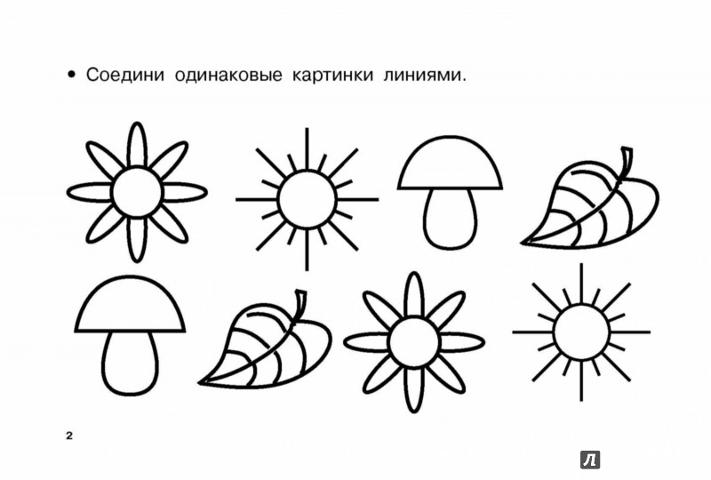 Найди Два Одинаковых Предмета Картинки