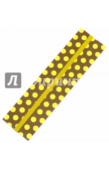 Закладка для книг "Желтый горох" с резинкой (42922)