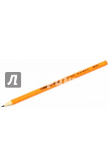 Карандаш чернографитный "Wopex" (HB, цвет корпуса оранжевый неон) (180 HB-F4)
