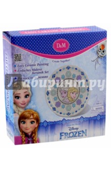 Набор для росписи тарелки "Frozen. Принцессы" (63871)