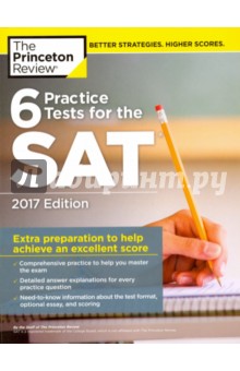  6 Practice Tests for the SAT, 2017 edition