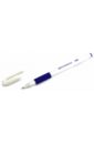  Ручка гелевая "Bianco" (синяя с резиновым грипом) (М-5532)