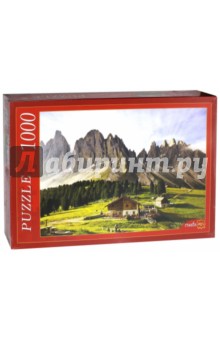 Puzzle-1000 "Дом и горные вершины" (КБ 1000-6863)