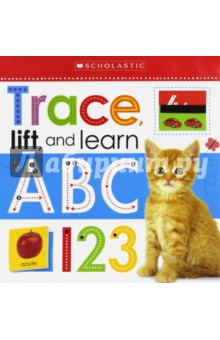 Trace, Lift, and Learn. ABC&123 (board book)