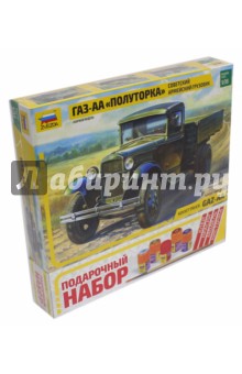 Сборная модель "Армейский грузовик" Полуторка" ГАЗ-АА", 1/35 (3602 П)