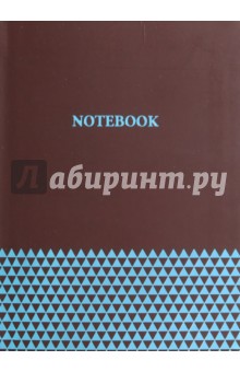 Записная книжка "Бирюза на черном" (А 6+, интегральный переплет, 192 страницы) (45759)