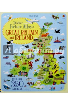Sticker Picture Atlas of Great Britain&Ireland
