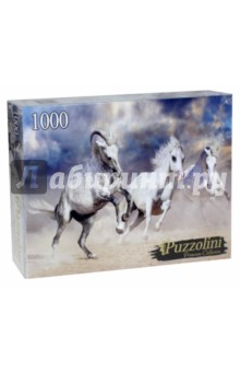 Puzzle-1000 "Белые скакуны" (GIPZ1000-7702)