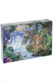 Puzzle-500 "Тигры в джунглях" (MGPZ500-7688)