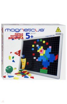 Мозаика магнитная (220 элементов, 7 цветов) (ММ-220)