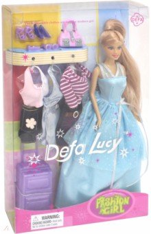 Кукла "Defa Люси" в вечернем платье с аксессуарами (8012 /Д 19425)