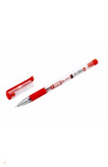 Ручка шариковая MR. GRIP красная (F-1308)