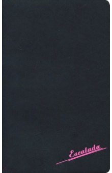 Ежедневник недатированный "Софт-тач" (А 5, 96 листов, черный с неоново-розовым) (47472)