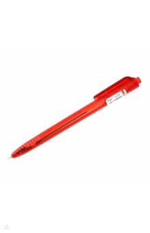 Ручка шариковая автоматическая 0. 5 мм "WRITO-METER RT" красная (F-1311)
