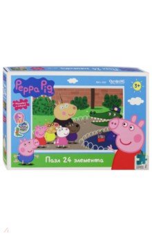 Пазл-24 "Peppa Pig. День в зоопарке" (04285)