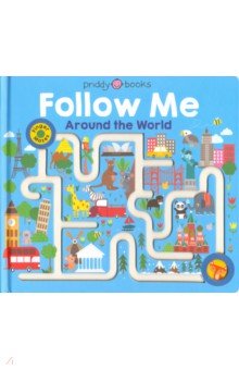 Follow Me Around the World (Maze Book)