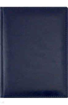 Ежедневник датированный на 2019 год "Небраска" (145 х 206 мм) синий (723106250)