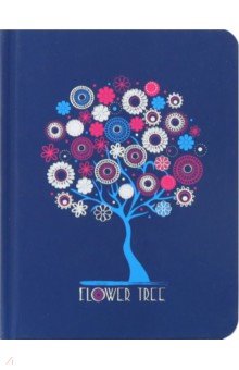 Записная книжка "Цветочное дерево" (96 листов, А 6, линия) (С 3359-02)