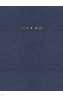 Блокнот "Bright Ideas" (96 листов, А 5, в точку, синий)