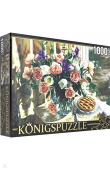 Puzzle-1000 "ЦВЕТОЧНЫЙ НАТЮРМОРТ" (АЛК 1000-8256)