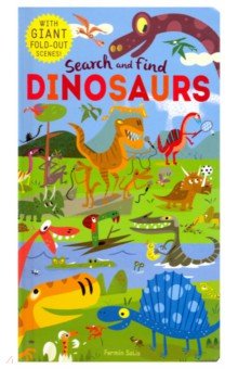 Search and Find: Dinosaurs (HB)