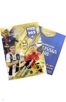 Набор альбомов: FIFA 365 2019+FIFA Cup Russia 2018