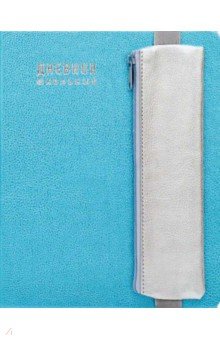 Дневник школьный в комплекте с пеналом "Свепа", бирюзовый (48685)