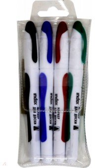Набор маркеров для доски 4 цвета 2 мм (IMW18/4)