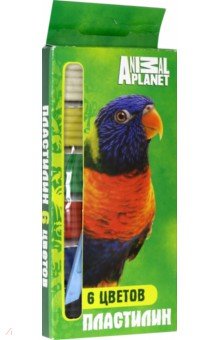 Пластилин 6 цветов Animal Planet (AP-MC6-120)