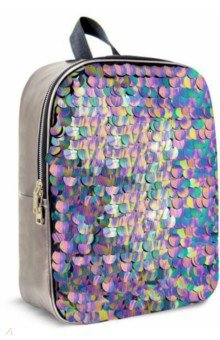 Рюкзак (разноцветный, с крупными пайетками) (48827)