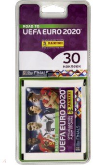 Блистер с наклейками 6 штук в упаковке Блистер с наклейками 6 шт/уп "ROAD TO EURO 2020"