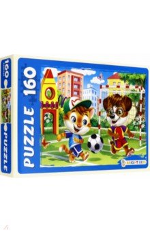 Puzzle-160 "Bright Kids. Котенок и щенок" (П 160-6794)
